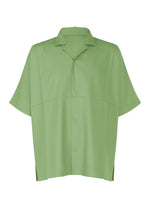 A product shot of the IM MEN COMPACT SHIRT shirt in light green (60).