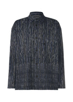 A product shot of the IM MEN CURVINESS SHIRT shirt in charcoal gray.