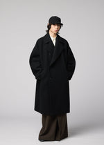 A model wears the IM MEN FULLER WOOL CAP fuller-wool-cap-cap-black.