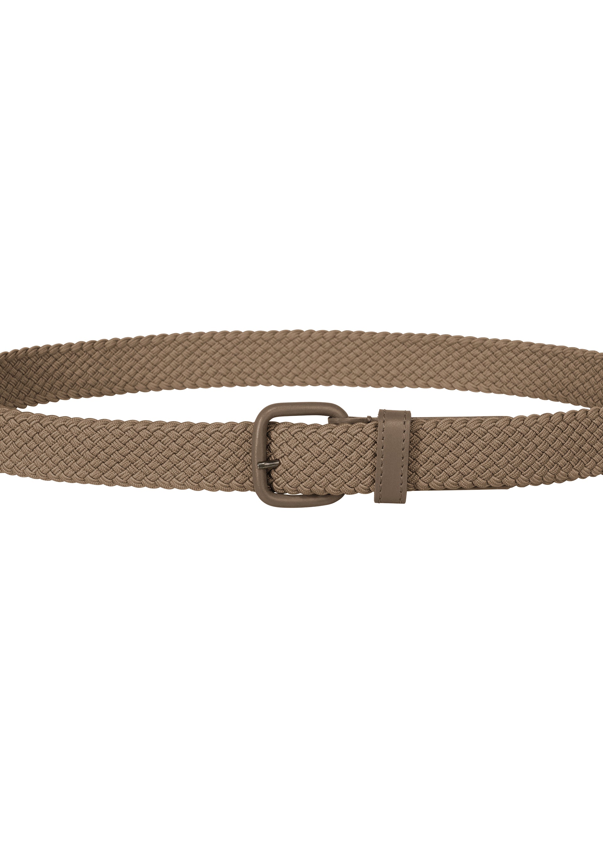 A detail shot of the IM MEN STRETCH MESH BELT belt.