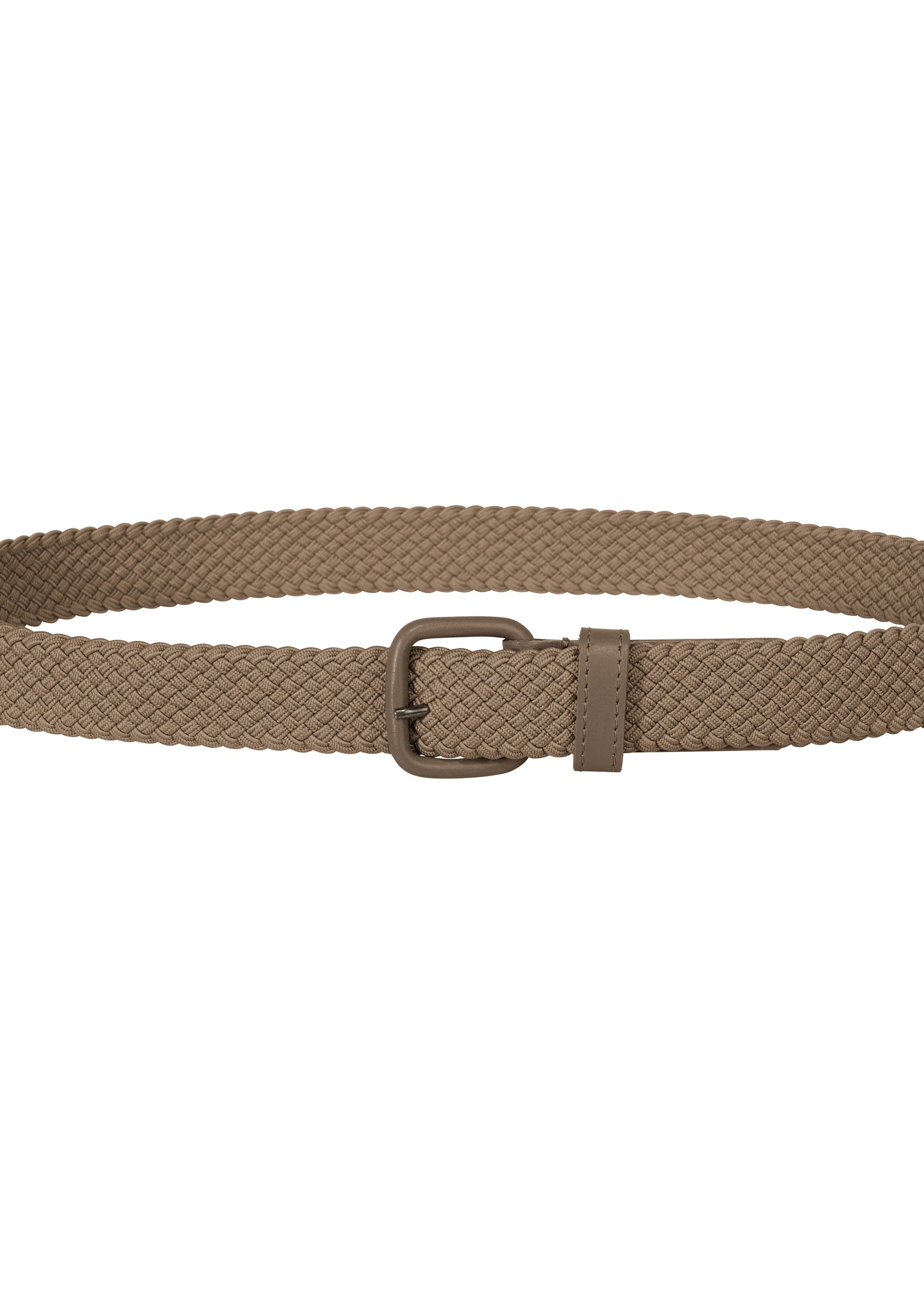 A detail shot of the IM MEN STRETCH MESH BELT belt.