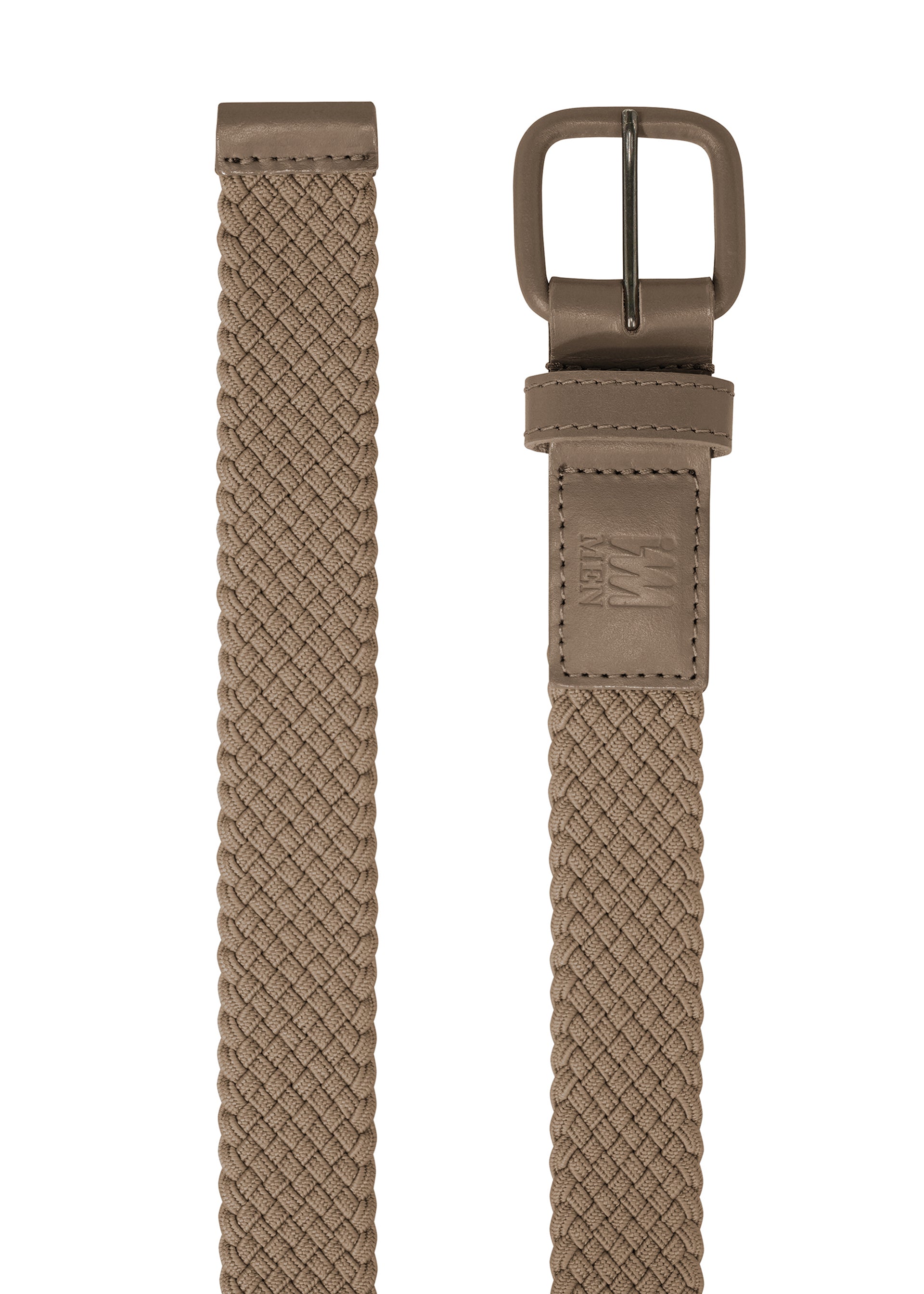 A detail shot of the IM MEN STRETCH MESH BELT belt.