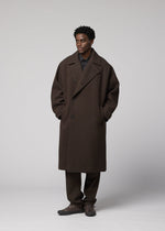 A model wears the IM MEN FULLER WOOL fuller-wool-coat-blue.
