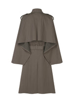 A detail shot of the IM MEN OVERLAP coat.