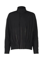 A product shot of the IM MEN WAFT BLACK jacket in black.
