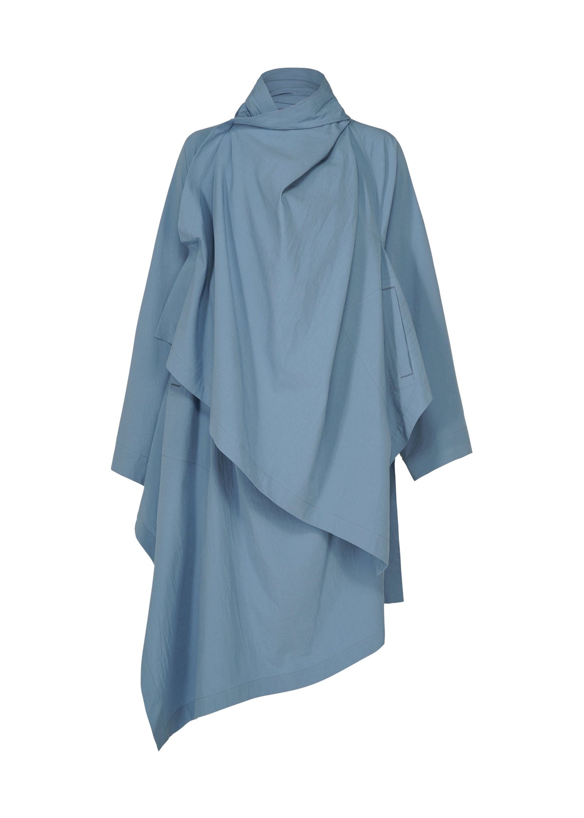 A product shot of the IM MEN COMFORT COTTON jacket in saxe blue.