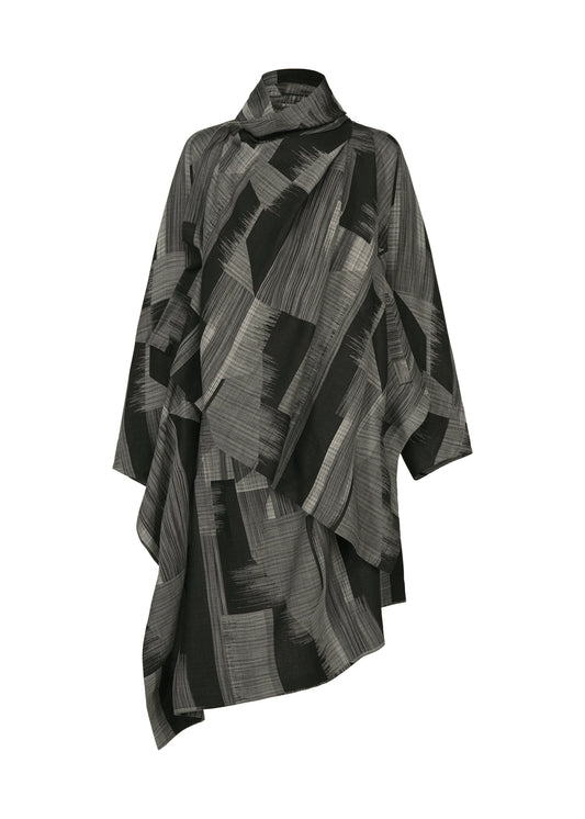A product shot of the IM MEN KASURI jacket in black.
