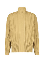 A product shot of the IM MEN EDGE jacket in beige.