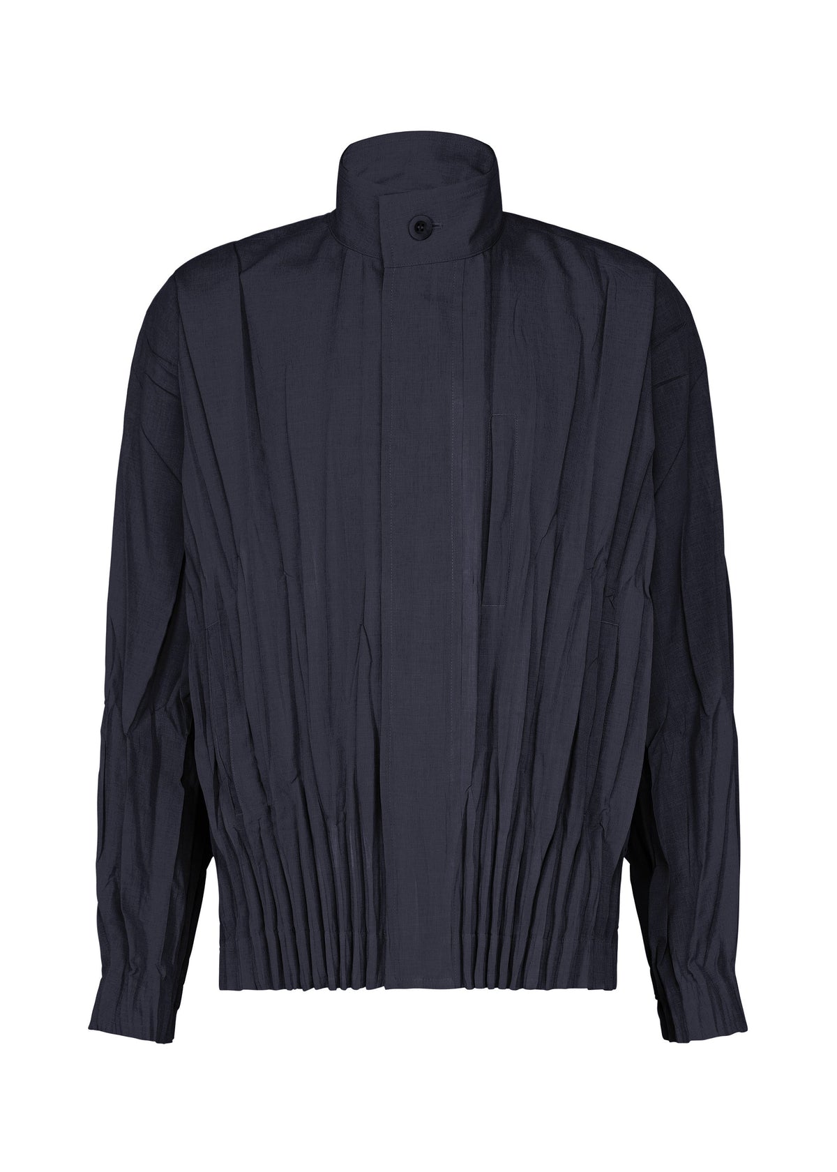 A product shot of the IM MEN EDGE jacket in navy.