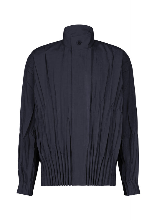 A product shot of the IM MEN EDGE jacket in navy.