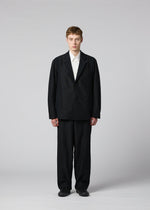 A model wears the IM MEN CLAY clay-jacket-white-1.