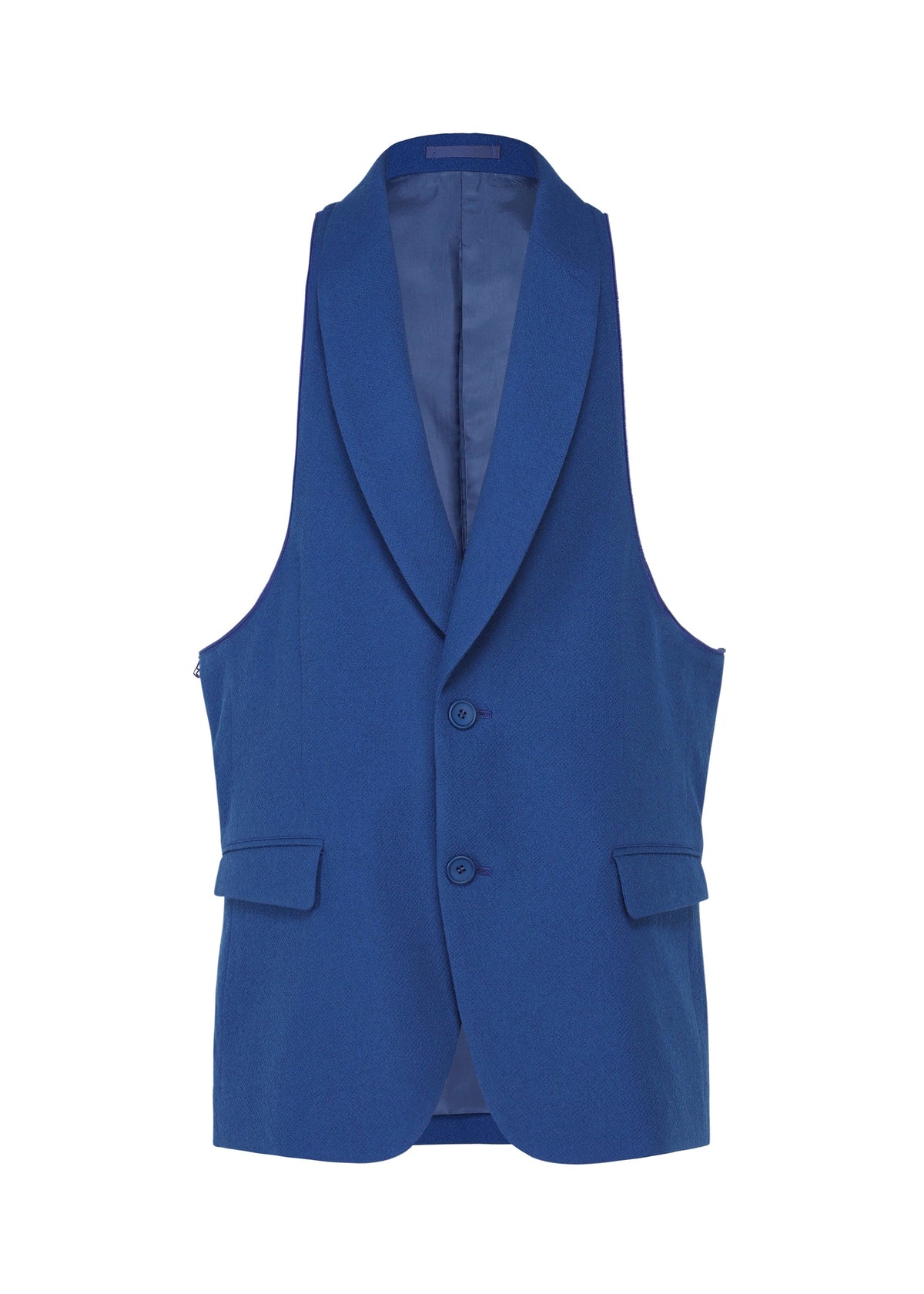 A detail shot of the IM MEN SHRINK WOOL jacket.