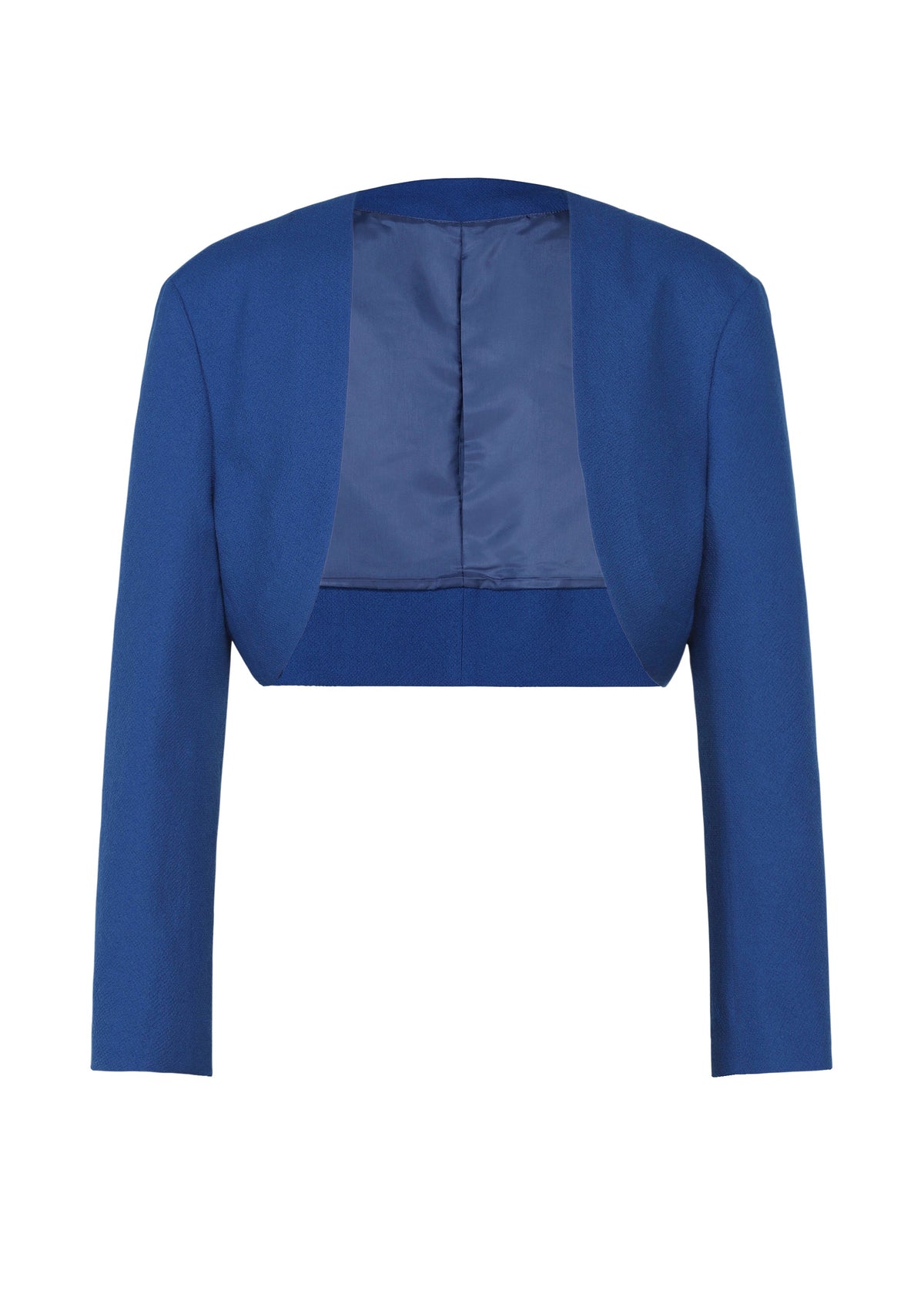 A detail shot of the IM MEN SHRINK WOOL jacket.