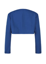 A detail shot of the IM MEN SHRINK WOOL jacket.