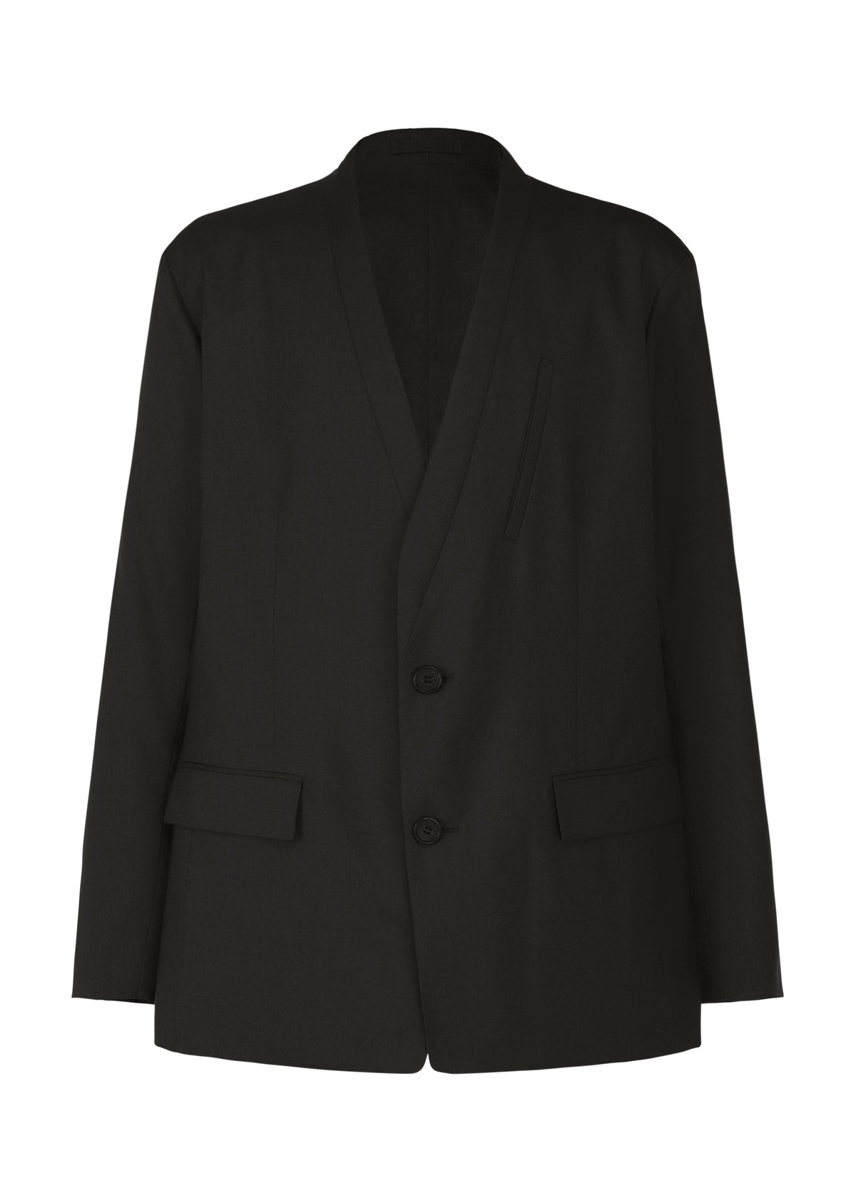 A product shot of the IM MEN SUAVE jacket in black.