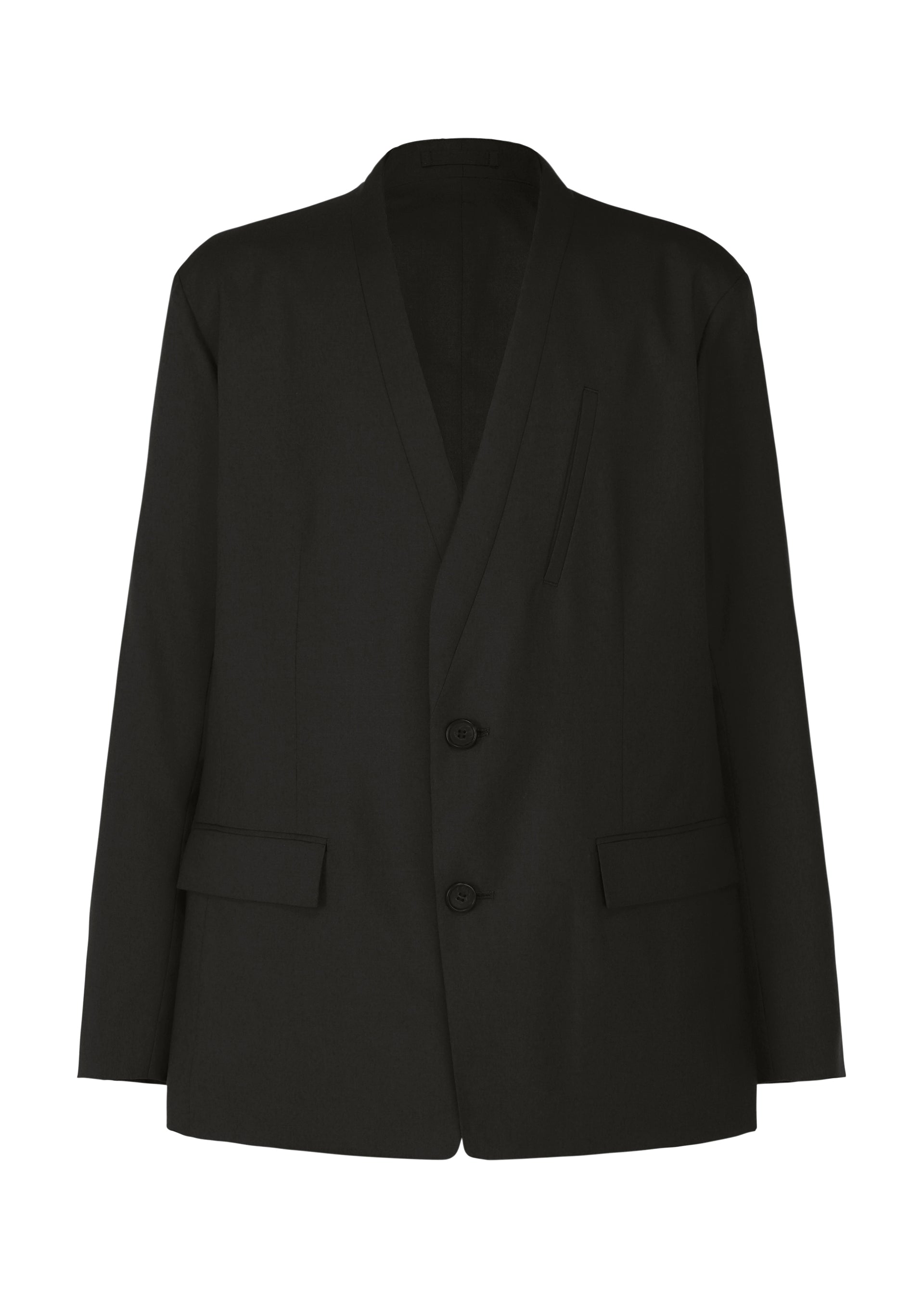 A product shot of the IM MEN SUAVE jacket in black.