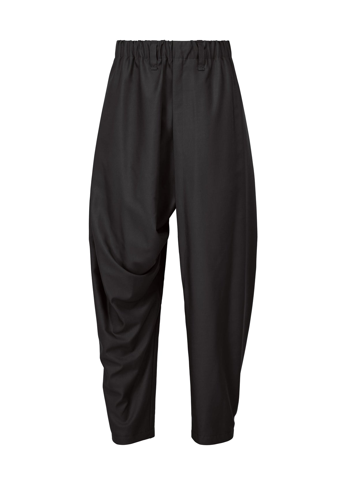 A product shot of the IM MEN SWING BLACK trousers in black.