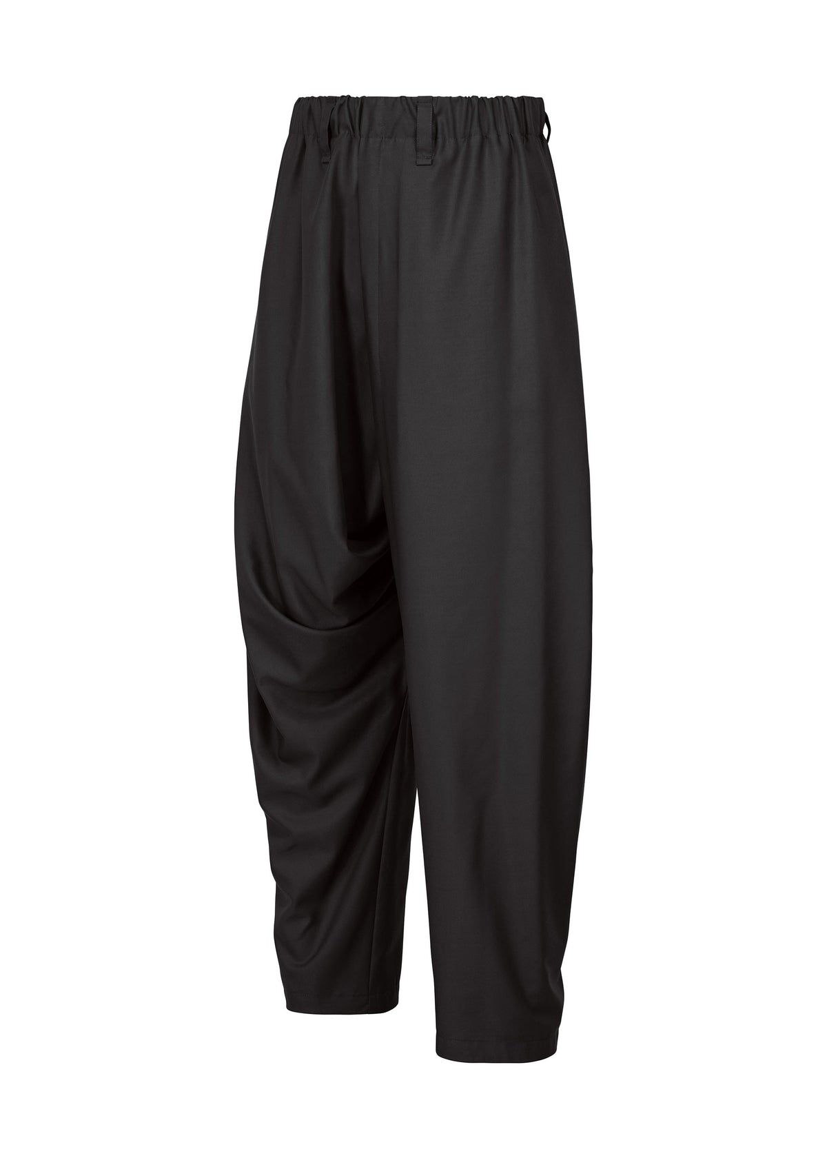 A detail shot of the IM MEN SWING BLACK trousers.