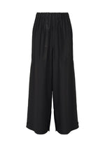 A product shot of the IM MEN WAFT BLACK trousers in black.