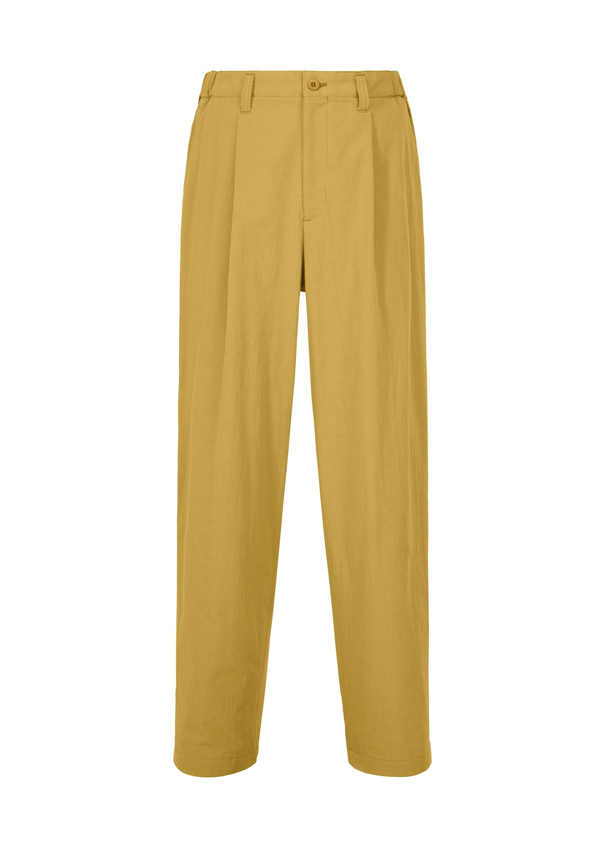A product shot of the IM MEN COMFORT COTTON trousers in light beige.