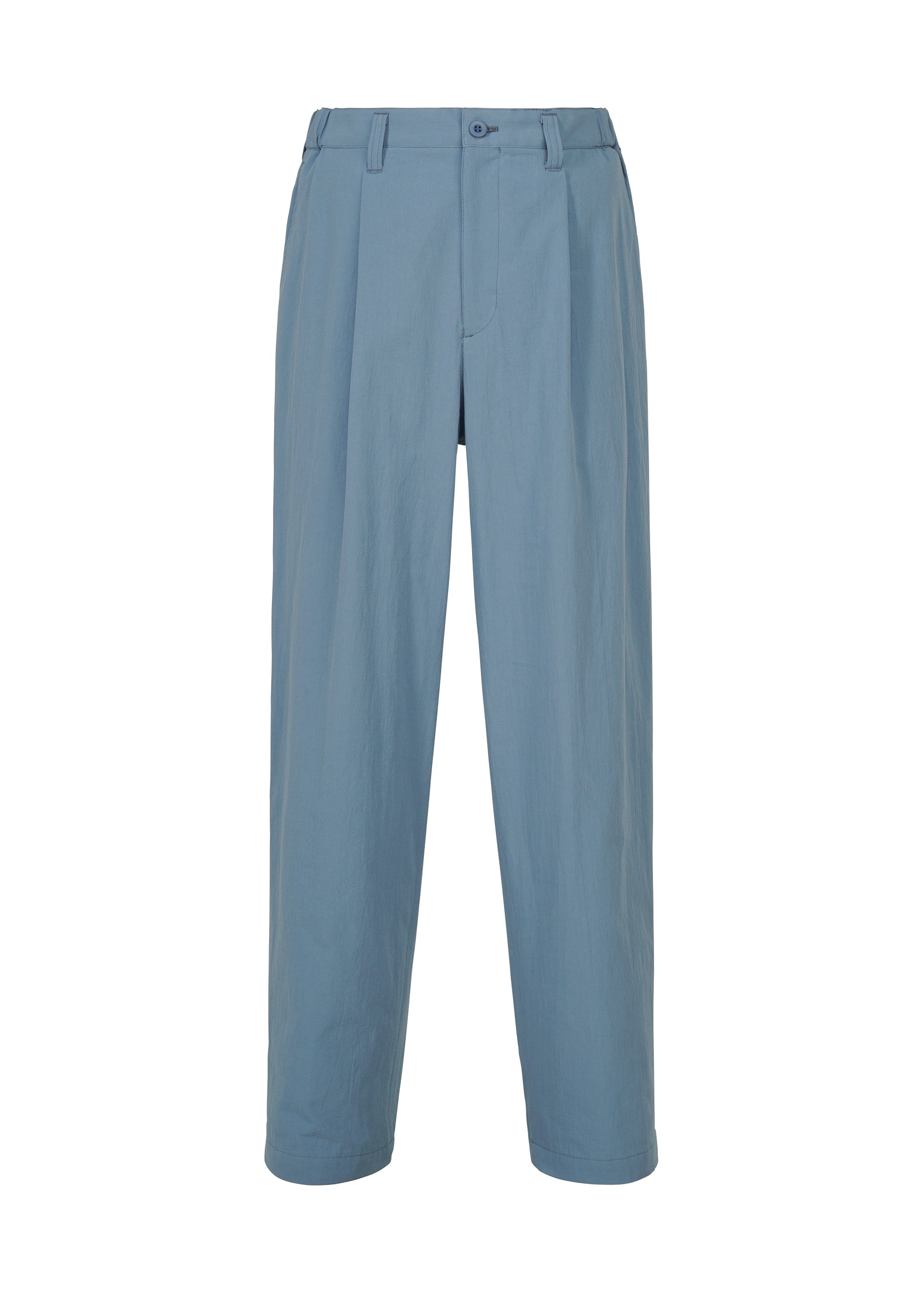 A product shot of the IM MEN COMFORT COTTON trousers in saxe blue.