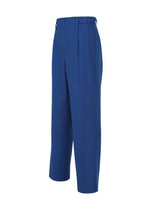 A detail shot of the IM MEN SHRINK WOOL trousers.