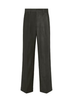 A product shot of the IM MEN GRADATION WOOL trousers in black.