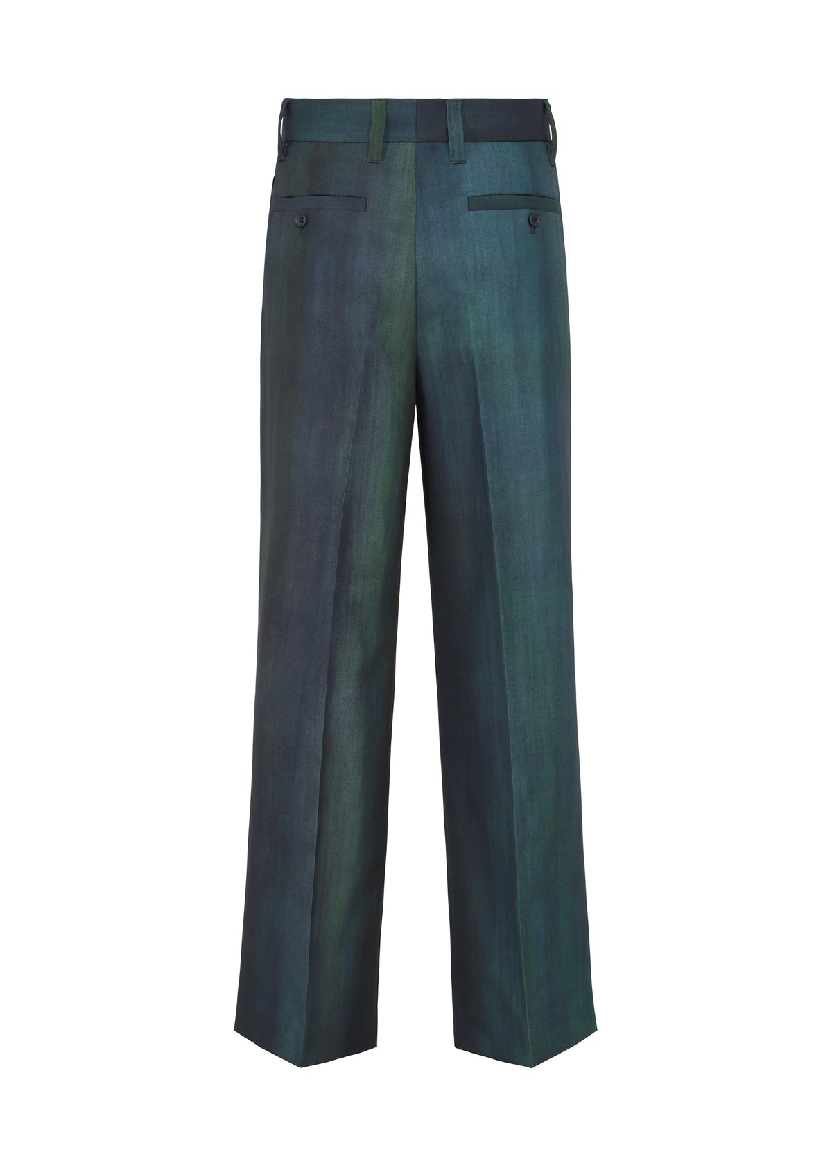 A detail shot of the IM MEN GRADATION WOOL trousers.