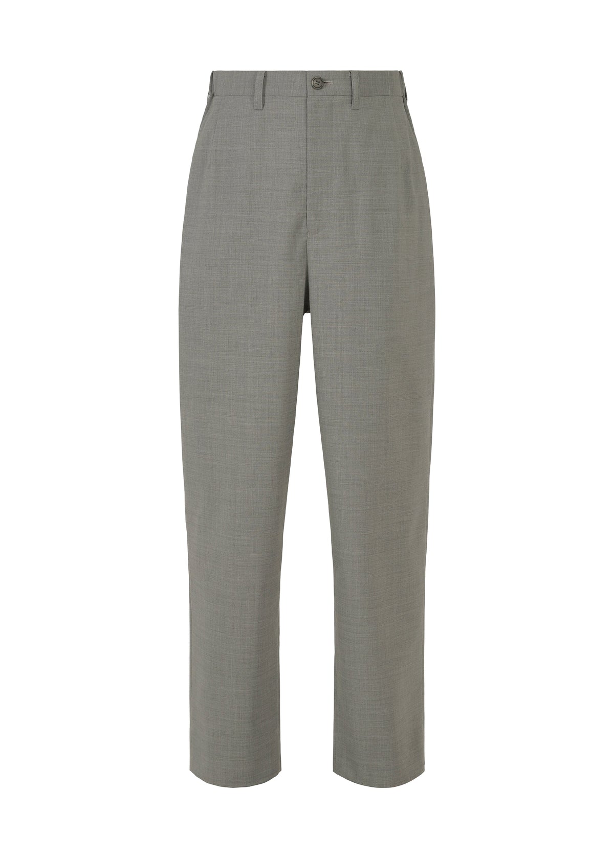 A product shot of the IM MEN SUAVE trousers in gray.
