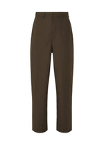 A product shot of the IM MEN SUAVE trousers in brown.