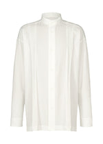 A product shot of the IM MEN CLAY SHIRT shirt in white.