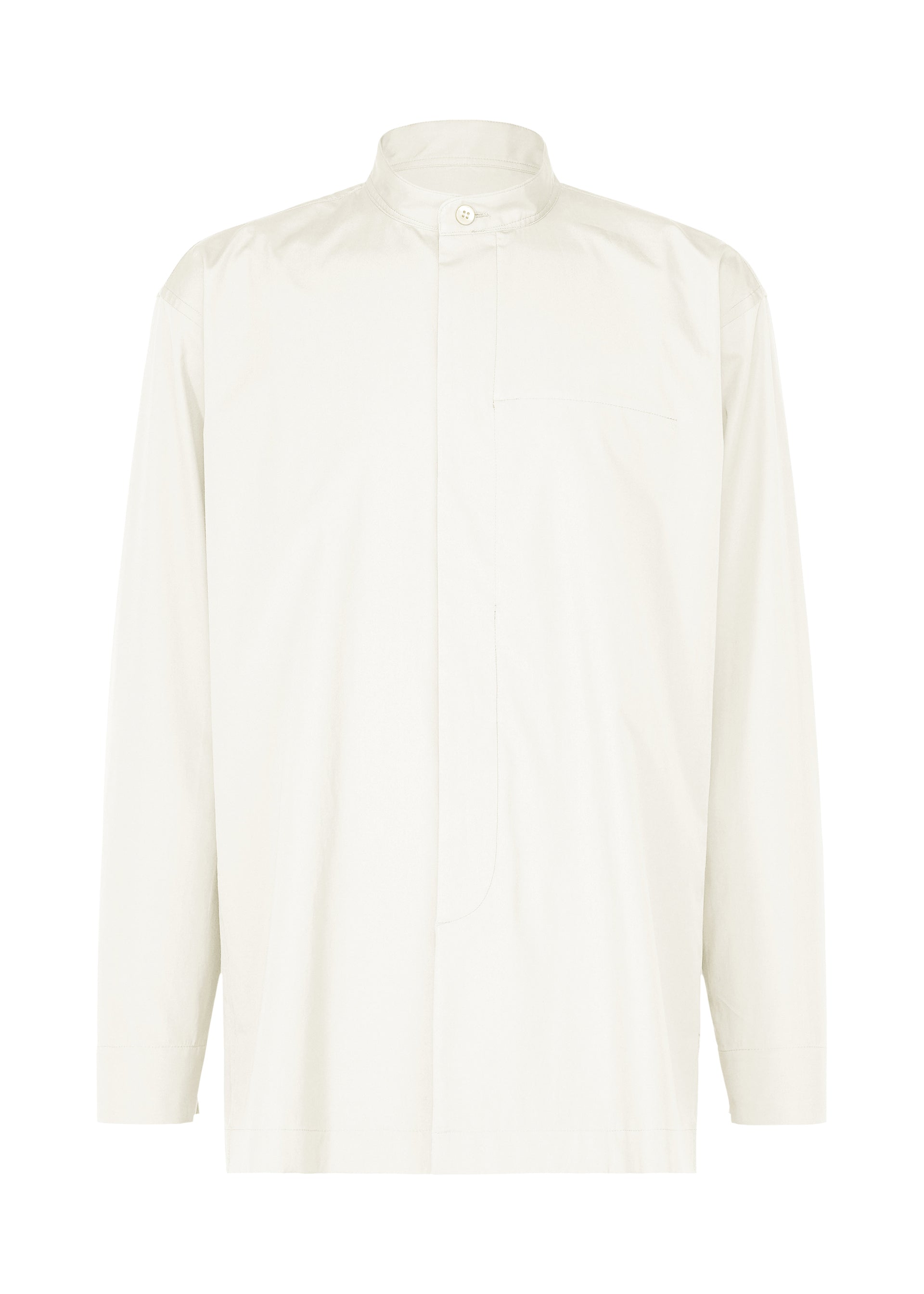 A product shot of the IM MEN 140/2 SHIRT shirt in white.