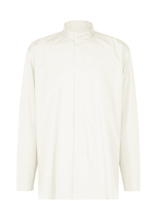A product shot of the IM MEN 140/2 SHIRT shirt in white.