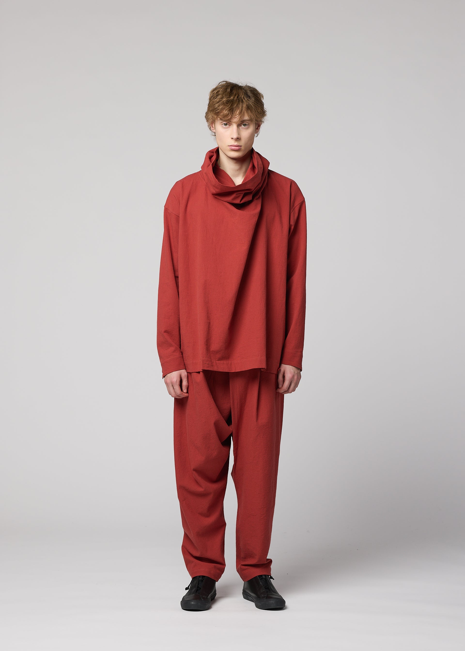 COTTON YAK Shirt Grey – The official ISSEY MIYAKE ONLINE STORE