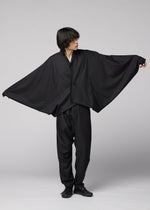 A model wears the IM MEN SWING BLACK swing-black-jacket-black.