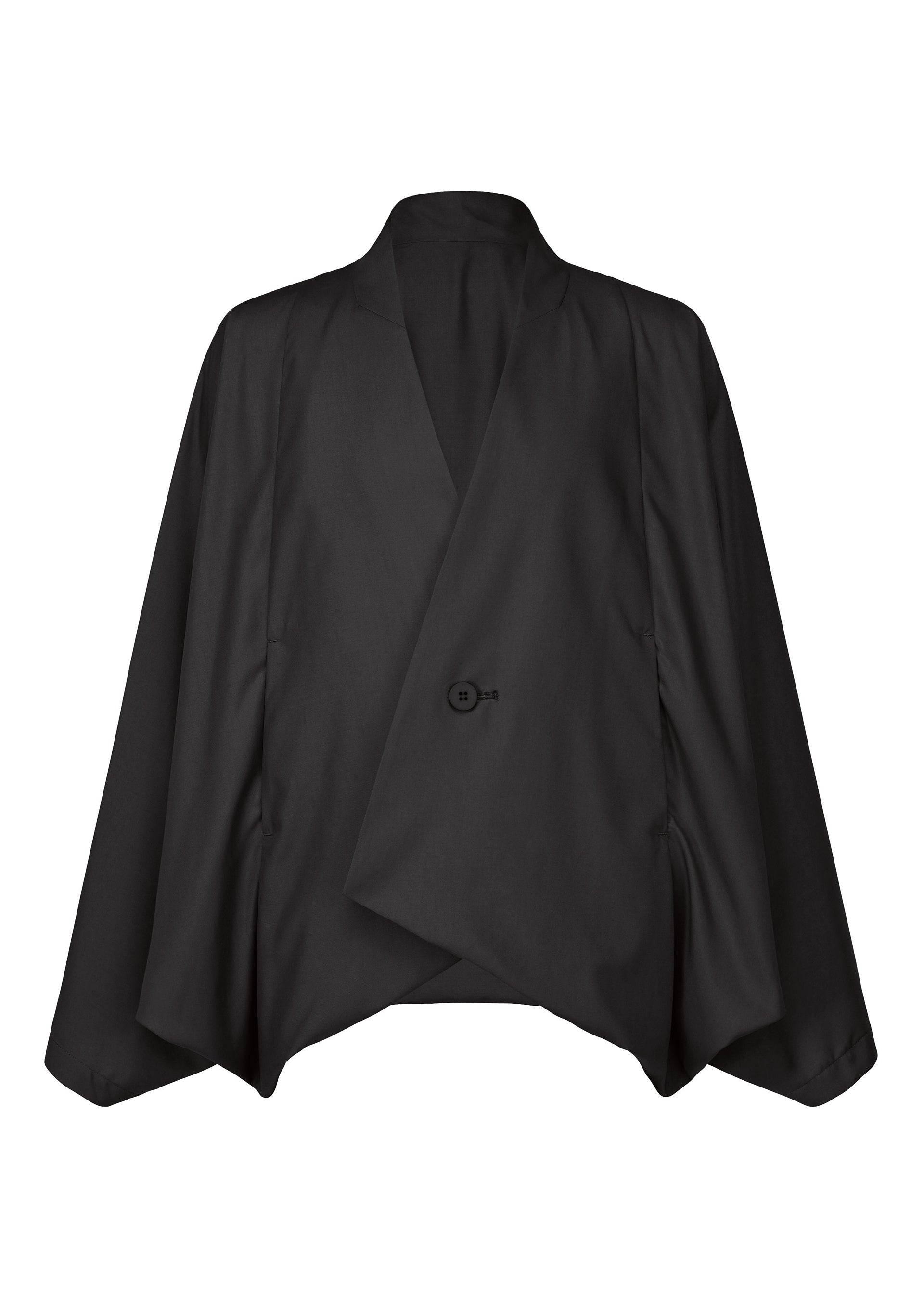 A product shot of the IM MEN SWING BLACK jacket in black.