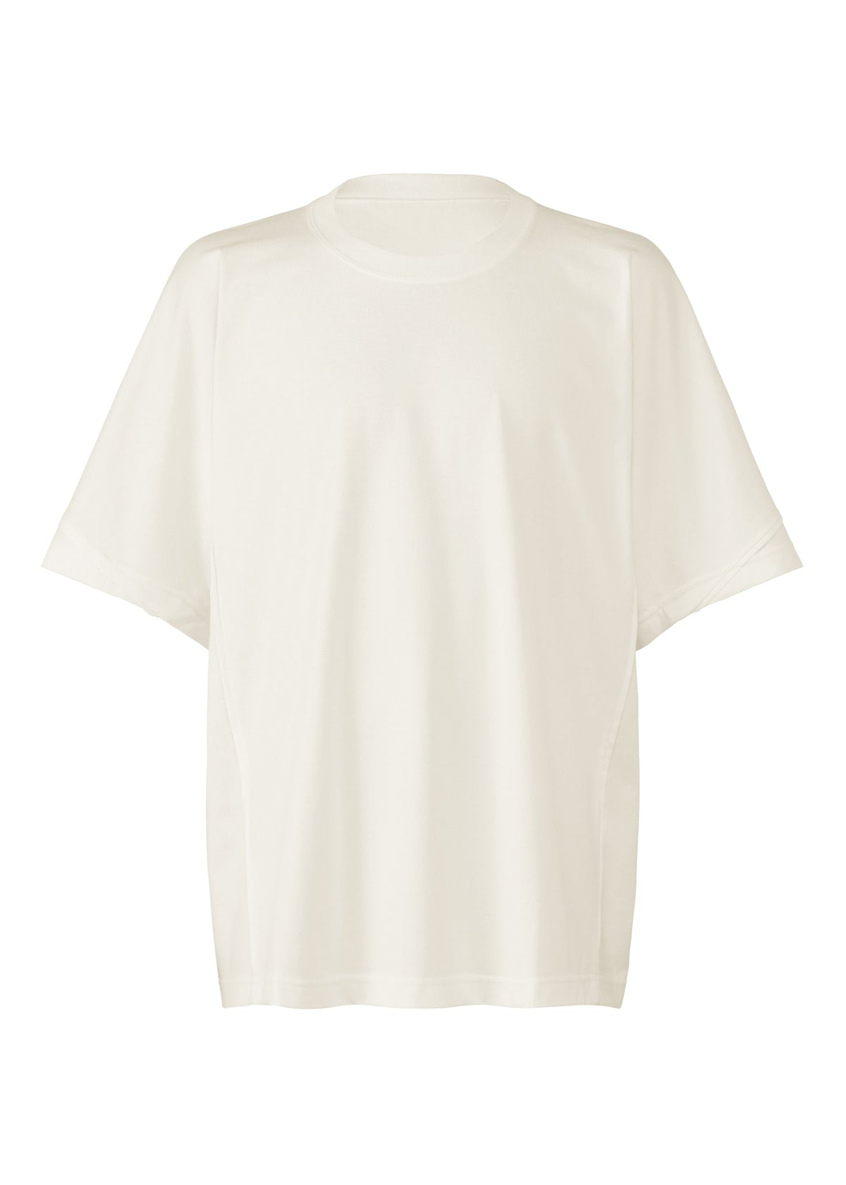 A product shot of the IM MEN TURN top in white.