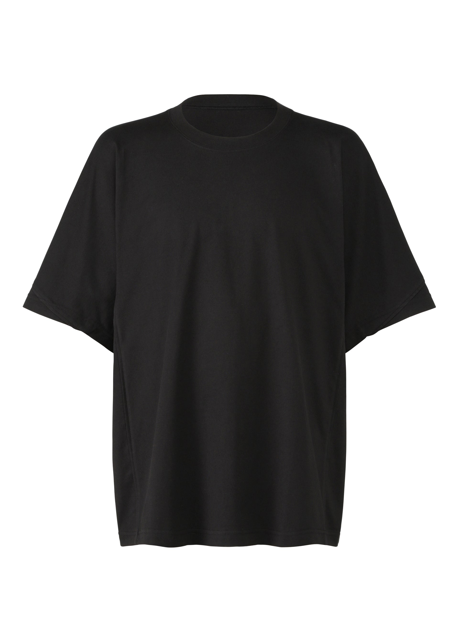 A product shot of the IM MEN TURN top in black.