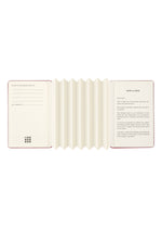 NOTE-A-NOTE Card Holder Scarlet Red