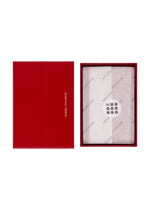NOTE-A-NOTE Card Holder Scarlet Red