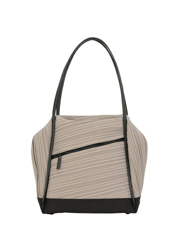 BIAS PLEATS BAG Bag Light Grey