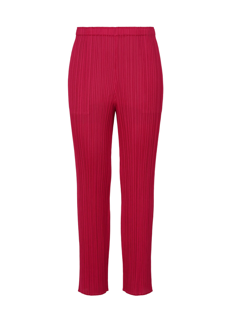 NEW COLORFUL BASICS 4 Trousers Carmine