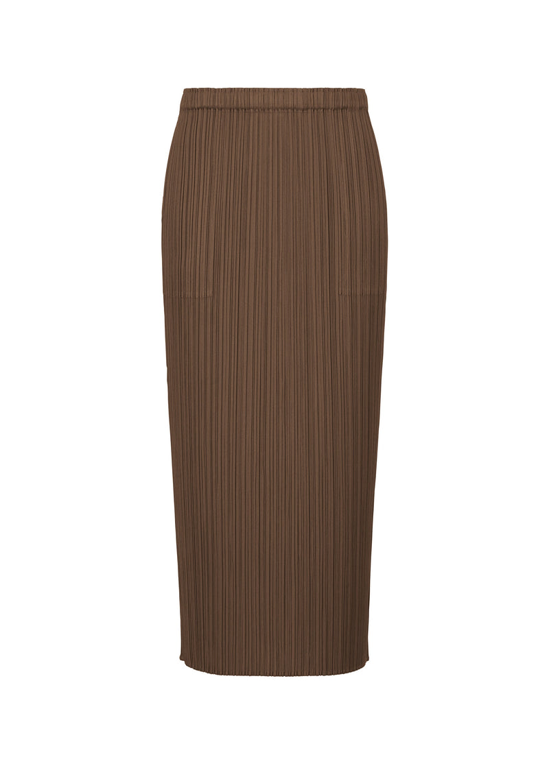 NEW COLORFUL BASICS 4 Skirt Brown