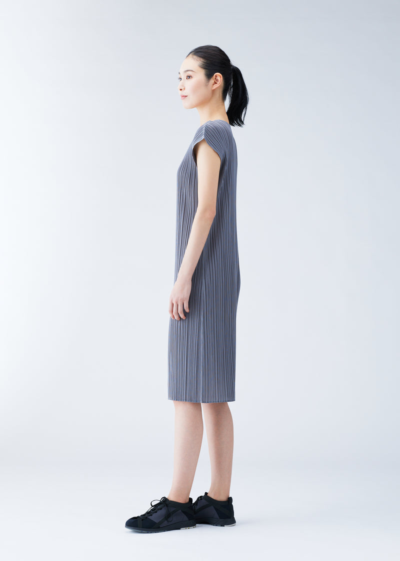 BASICS Dress Light Grey