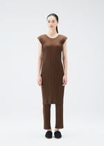 NEW COLORFUL BASICS 4 Dress Brown