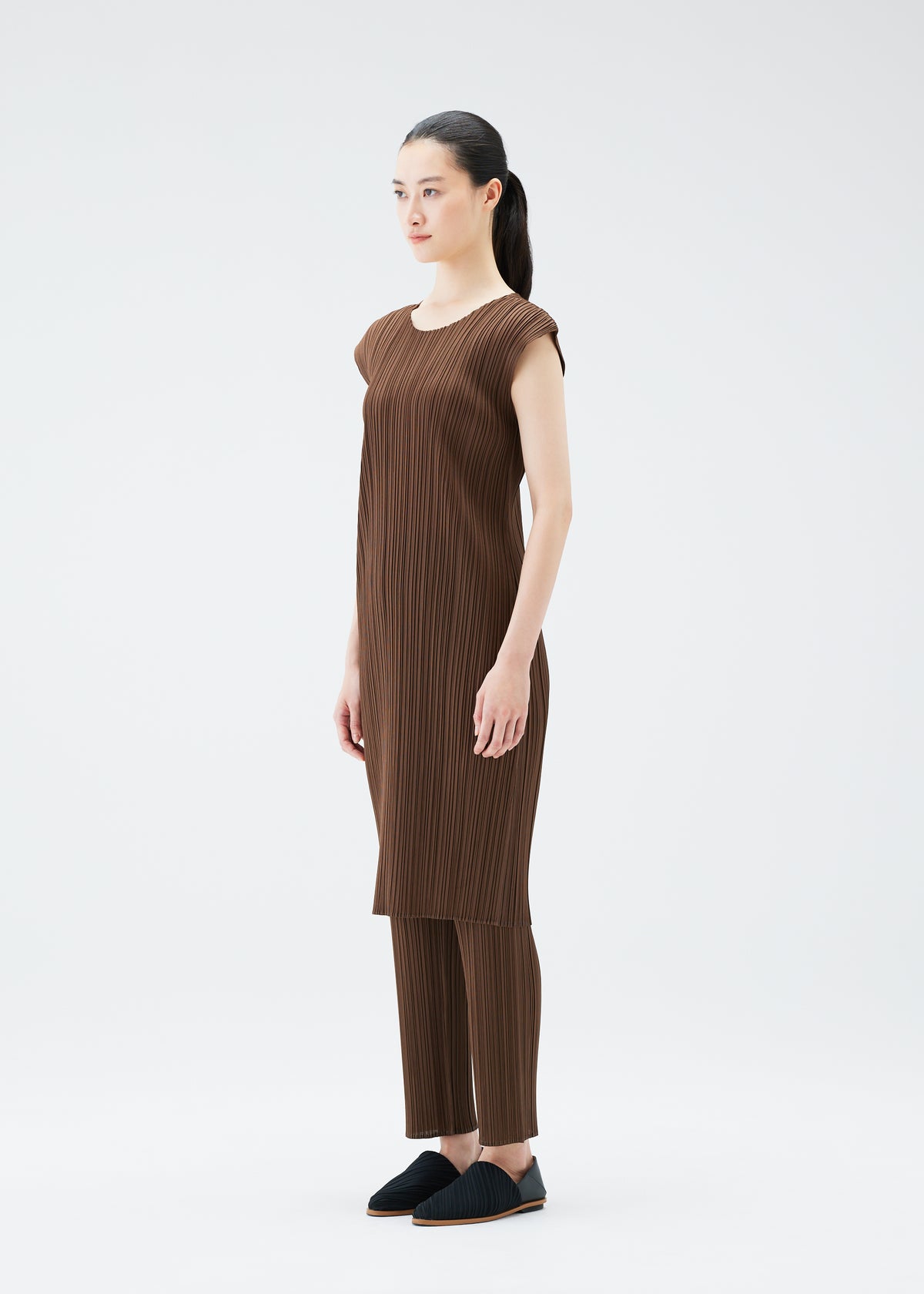 NEW COLORFUL BASICS 4 Dress Brown