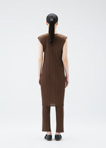 NEW COLORFUL BASICS 4 Dress Brown