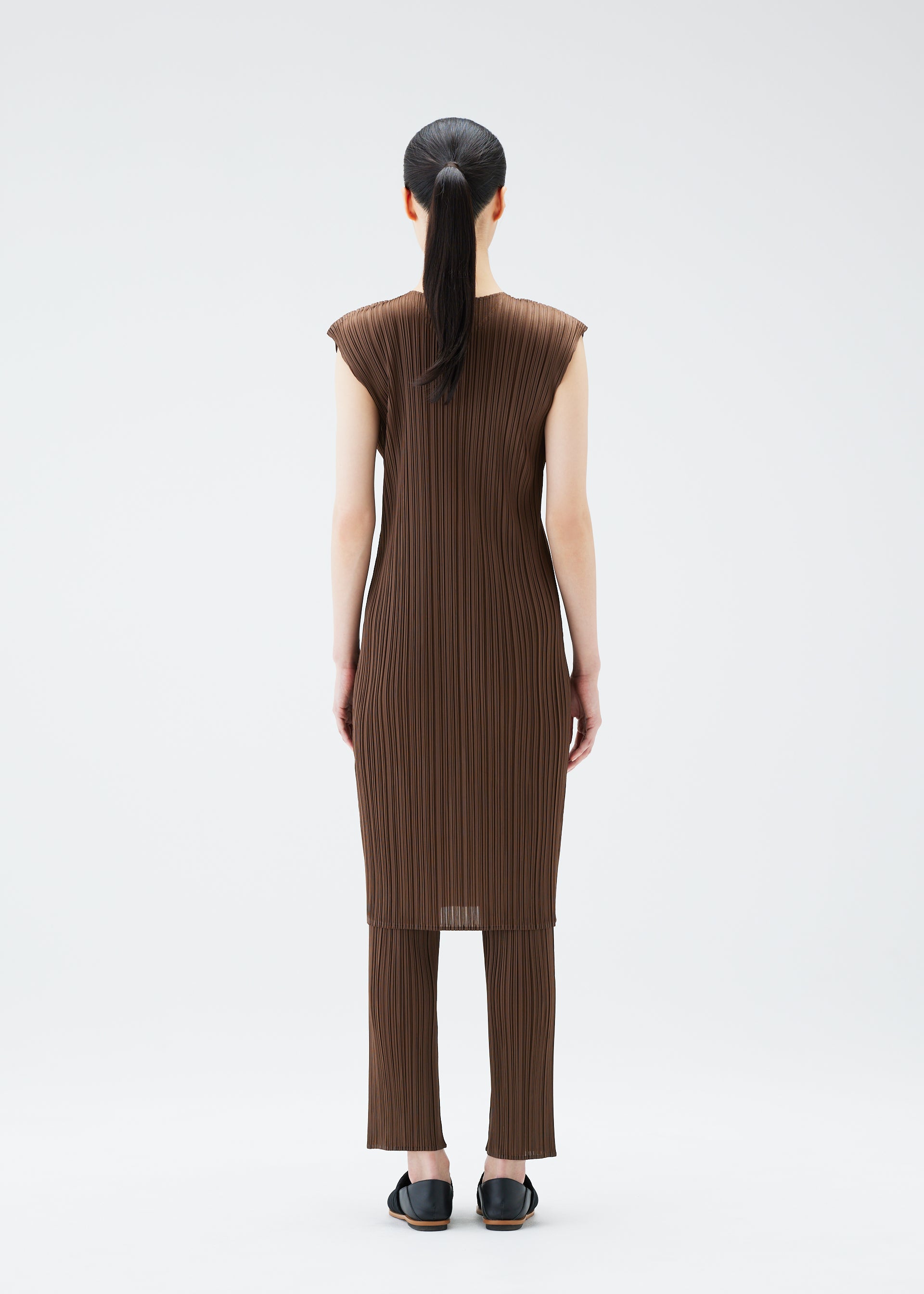 NEW COLORFUL BASICS 4 Dress Brown