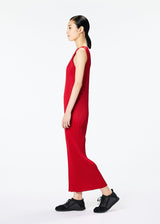 NEW COLORFUL BASICS 3 Dress Red