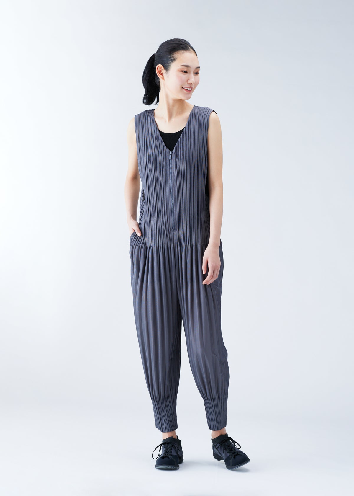 FLUFFY BASICS Jumpsuit Grey